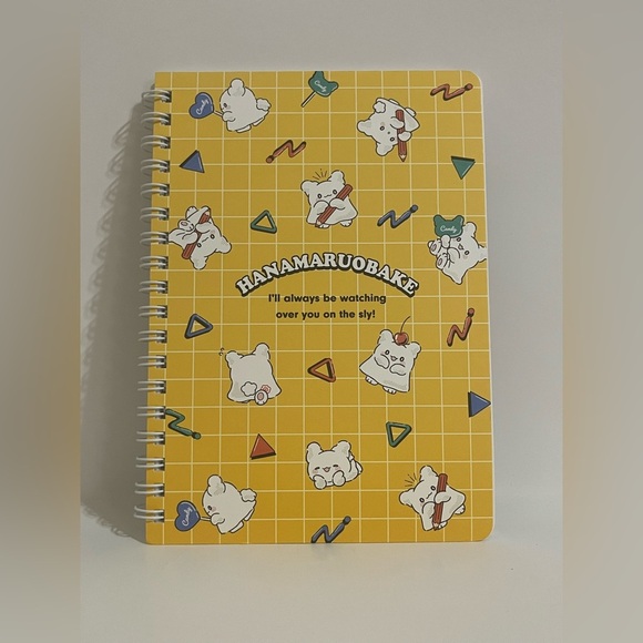 Sanrio Hanamaruobake Spiral Notebook - Picture 1 of 5